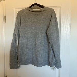 REI Cooperative Heather Gray Long Sleeve Shirt